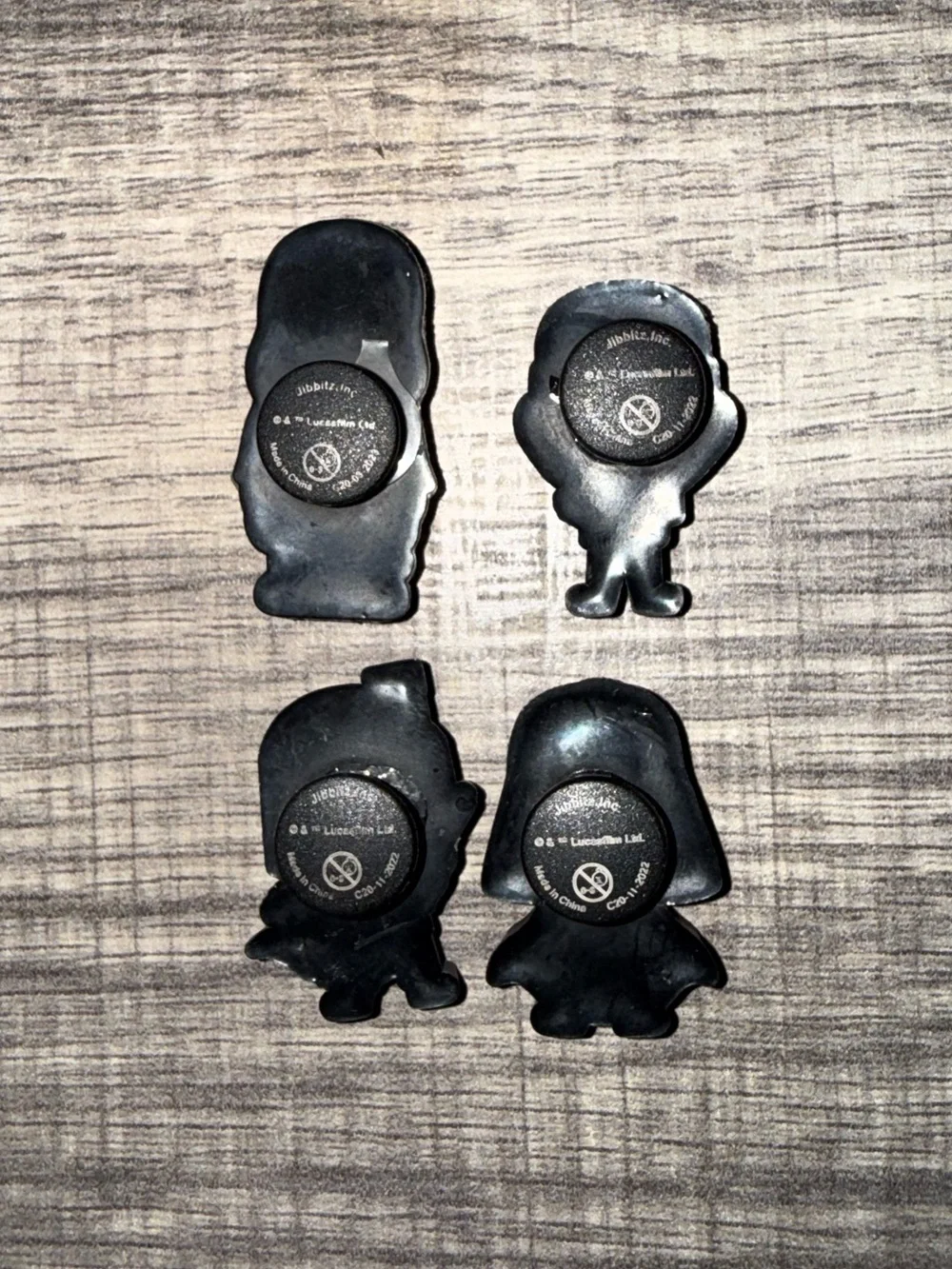 CROCS Star Wars Character Jibbitz Set - 4 Charms
